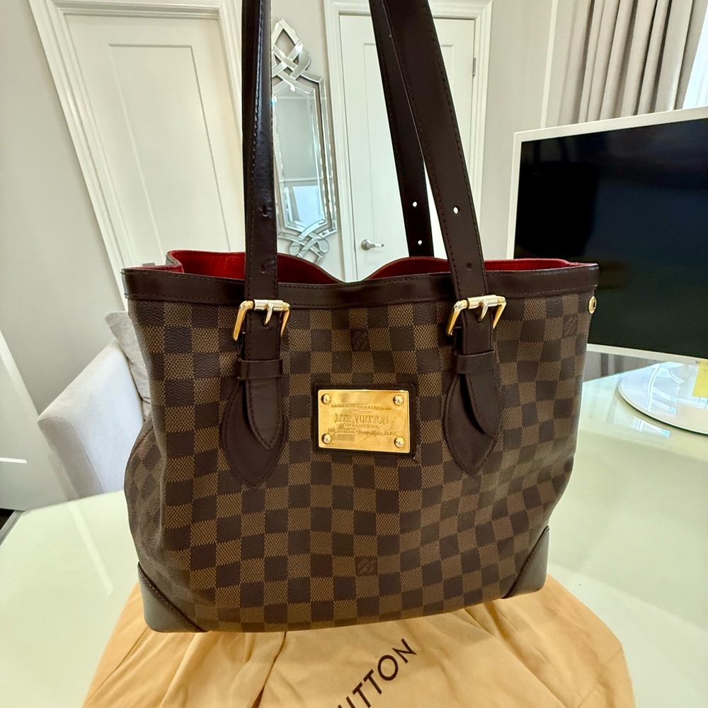 Louis Vuitton Brown Damier Ebene Tote